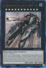 Superdreadnought Rail Cannon Juggernaut Liebe - RA03-EN041 - Prismatic Ultimate Rare - 1st Edition